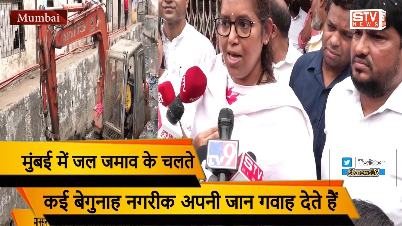 STV News | खासदार वर्षा गायकवाड ने BMC  अधिकारियों को दी चेतावनी #mumbai नालों की सफाई l सुभाष...