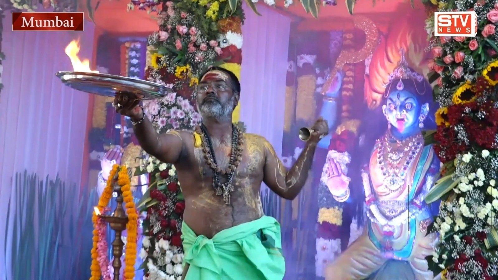 STV News | माँ काली देवी श्मशान में होने...