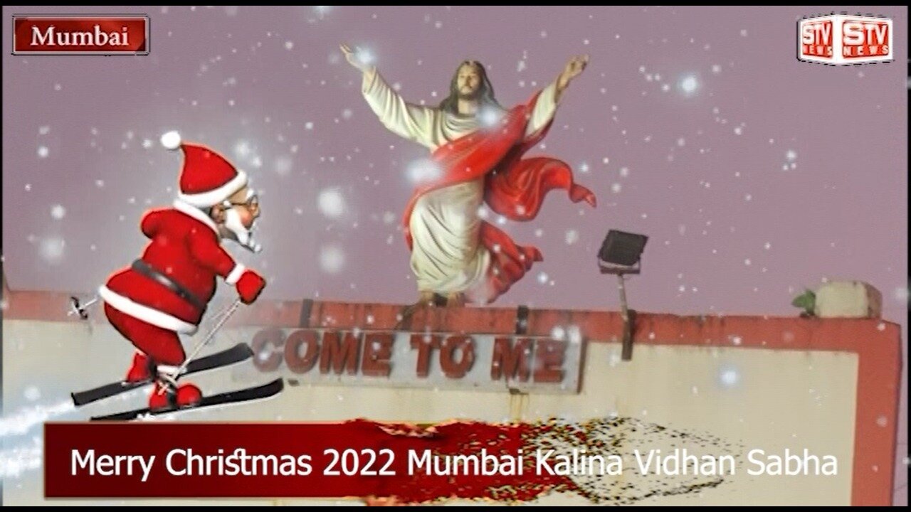 STV News | Merry Christmas 2022, grand celebration in mumbai, Adv, Tulip Brian Mirinda l Municipal Councillor