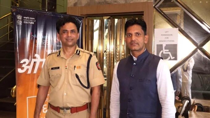 STV News | स्वतंत्रता दिवस पर  आईपीएस कैसर खालिद साहब के साथ यादगार तस्वीर    IPS QAUISER KHALID SIR